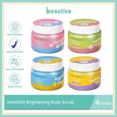 Hanasui Brightening Body Scrub 200gr Sunshine Glow