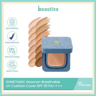 Somethinc HOOMAN Breathable UV Cushion Cover SPF 35 PA++++ - Cushion Matte Finish Nina