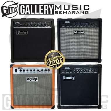 Ampli Gitar Bass Keyboard Speaker 8" inch Amplifier Gitar Amply Gitar PK Oranye 8" inch