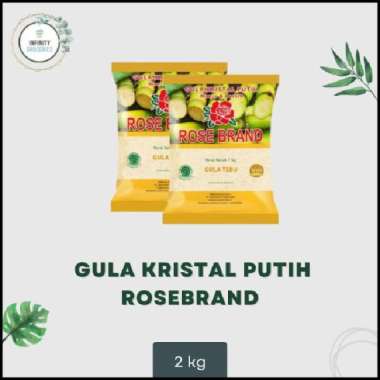 PAKET 2 PACK GULA PASIR ROSEBRAND 1 KG MURAH !!