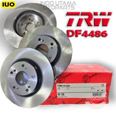 Piringan Rem Cakram Depan Civic 2006-2016 (2pc) Disc Brake TRW DF4486 45251-S7A-E10