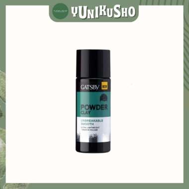 GATSBY Powder Clay Unbreakable Smooth 20g - Powder Rambut Pria
