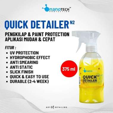 QUICK DETAILER - nanoTECH PROTECTION - PENGKILAP MOBIL MOTOR SPRAY WAX HANYA PRODUK