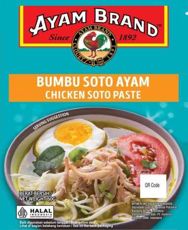 Ayam Brand - Bumbu Instan Masak Soto Ayam 60gr