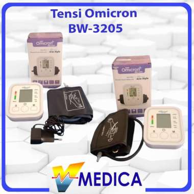 Tensimeter Digital Omicron BW-3205 Suara+Adaptor / Alat Pengukur Tekanan Darah / Tensi Digital Murah