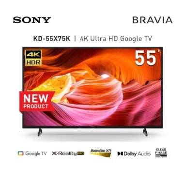 SONY Bravia LED 55X75K 4K Ultra HD Google TV 55 Inch KD-55X75K