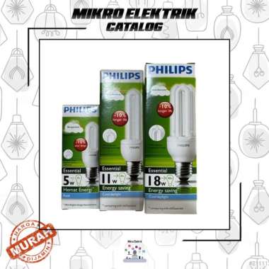 Lampu PHILIPS ESSENTIAL Cahaya Putih 5watt