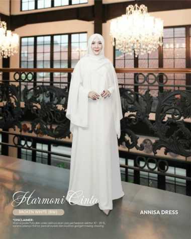 Kiukiu Sarimbit Harmoni Cinta - Set Gamis Sarimbit - Baju Keluarga Ibu Anak - Gamis Muslim Dewasa +