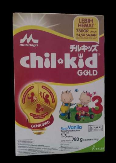 Morinaga Chil Kid Gold Vanila, 800gr SOBEK KEMASAN
