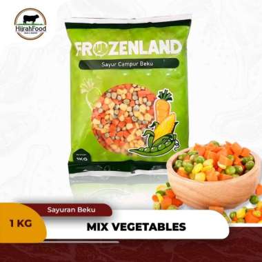 Mixed Vegetable 4-way Frozen | Sayuran Beku Kombinasi | Mix Veggie 1kg