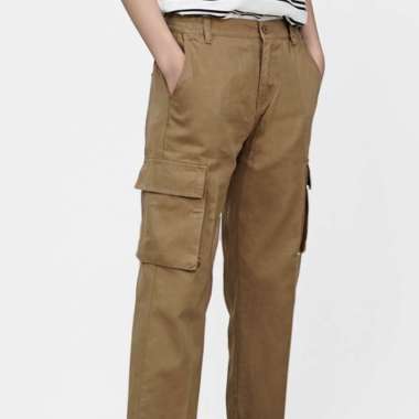 Crocodile KIDS PENE - Celana Cargo Anak Junior - Panjang 4 tahun 1165 Cokelat