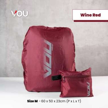 VOU Challenger Backpack Rain Cover | Raincoat Tas Ransel Waterproof Anti Air - VNB421