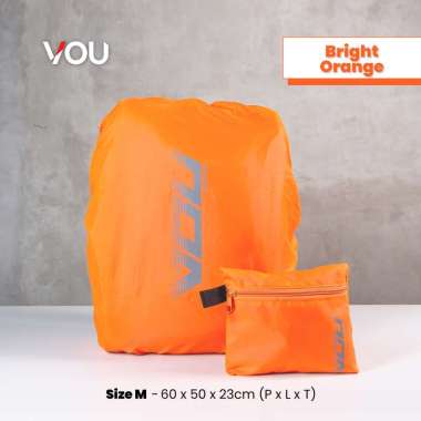VOU Challenger Backpack Rain Cover | Raincoat Tas Ransel Waterproof Anti Air - VNB421