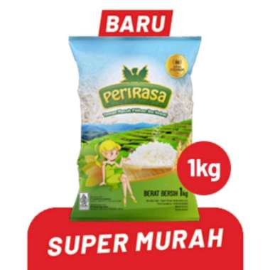 Perirasa Beras 1 kg kemasan plastik