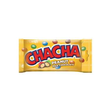 Chacha peanut chocolate / milk chocolate 35 gram peanut chocolate