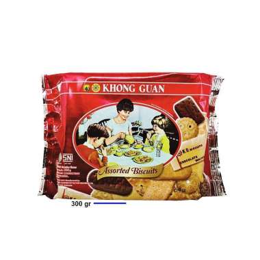 Khong guan biskuit assorted 300 gram