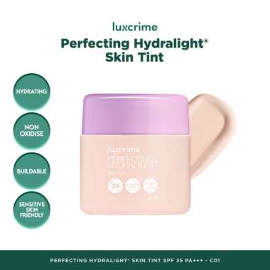 LUXCRIME Perfecting Hydralight Skin Tint SPF 35 PA+++ - Luxcrime Skin Tint C01