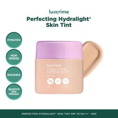 LUXCRIME Perfecting Hydralight Skin Tint SPF 35 PA+++ - Luxcrime Skin Tint N02