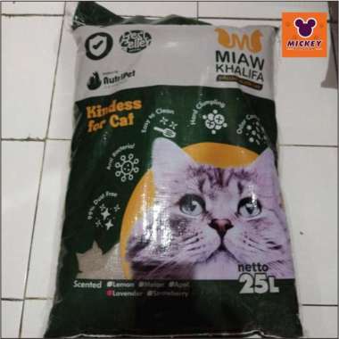 PasirGumpal Wangi Miaw Khalifa 25 Liter Lemon