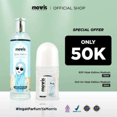 [HIJAB EDITION] Parfum Hijab Madinah + Deodorant Hijab Madinah - Bundle Hijab Edition Paket Hijab Pa