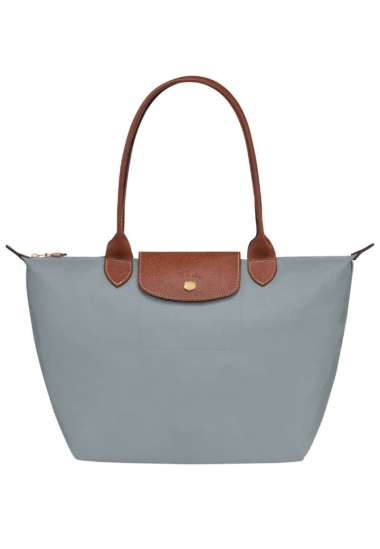 Longchamp Le Pliage Original M Tote Bag Steel