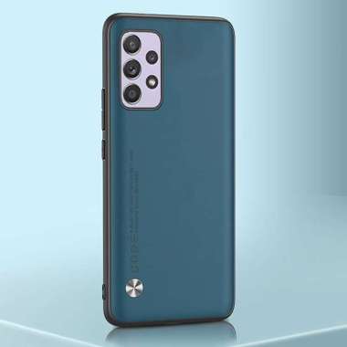 Casing Samsung A13 4G Case Samsung A13 4G Leather Elegant Cover A13 4G HIJAU
