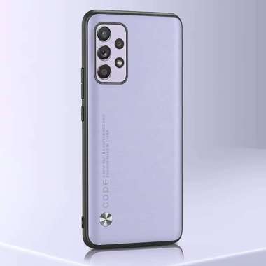 Casing Samsung A13 4G Case Samsung A13 4G Leather Elegant Cover A13 4G UNGU