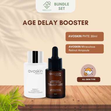 [SKINCARE SET] PAKET BUNDLING PRE-ESSENCE ISI 2PCS AGE DELAY BOOSTER