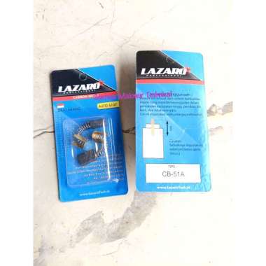 LAZARO CB51 Carbon Brush Arang Bostel Kul CB AUTO STOP 51