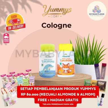 Yummys Baby Sweet Cologne 100 ml - Memberikan Keharuman Sepanjang Hari Untuk Sikecil | Parfum Bayi H