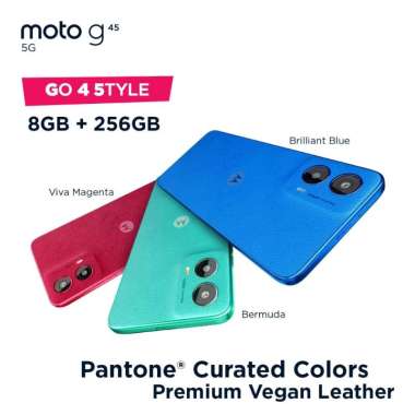 MOTOROLA G45 5G 8/256GB - Garansi Resmi Red