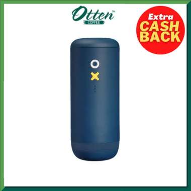 Nuttii OX Grinder Kopi Elektrik Penggiling Kopi Portable - Blue