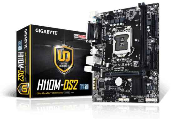 Motherboard Gigabyte H110M-DS2 Socket 1151