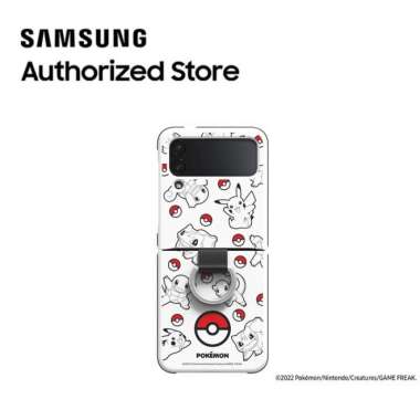 Samsung Case Z Flip 4 Pokemon with Ring