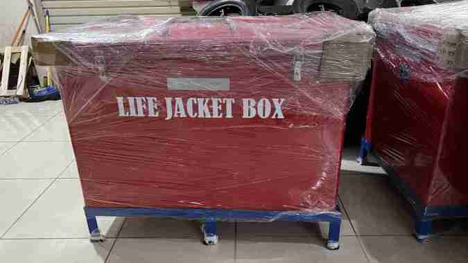 Box Life Jacket Ukuran 120 x 80 x 80cm