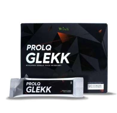 Prolq Glekk Produk Boyke Minuman Serbuk Rasa Mixberry
