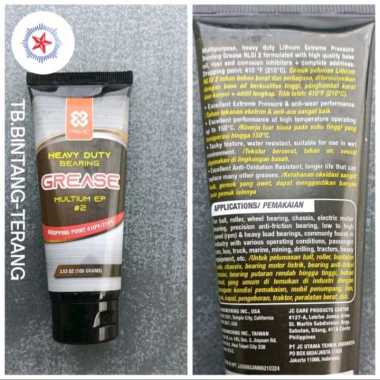 Primo Heavy Duty Bearing Grease Multium Ep #2 Tube 100 Gram Gemuk Bering Roda