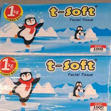 T-SOFT FACIAL TISSUE T - soft 1000 gr