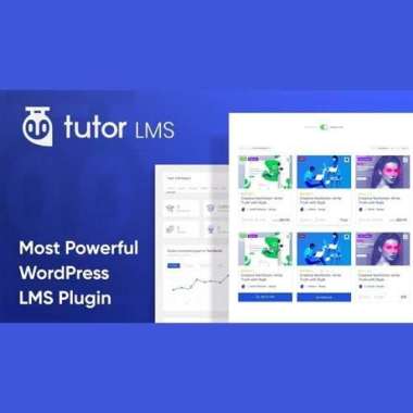 Tutor LMS Pro Most Powerful WordPress LMS Plugin Asli Original Premium Lifetime - WordPress Plugin T