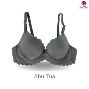 Chelyne BH Push-Up B8329 Spandex Lycra Premium Dengan Kawat Penyangga - Full Cup Push Up Bra 34/38. 