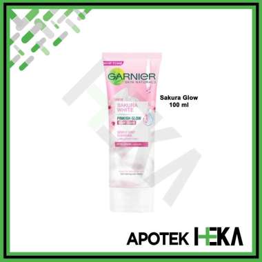 Garnier Facial Foam / Facial Scrub Brightening Complete Sakura Glow 100 ml