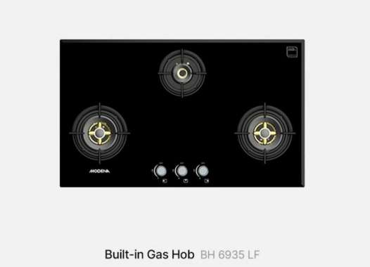 MODENA BH-6935LF BUILT IN-GAS HOB KOMPOR TANAM 3 TUNGKU (NEW KHUSUS BANDUNG)