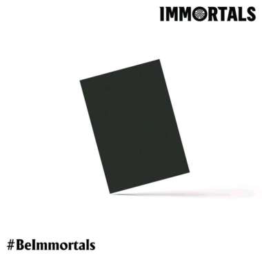 IMMORTALS STANDARD SIZE MATTE SLEEVE (66x91 mm) TCG 100 PCS Midnight Black