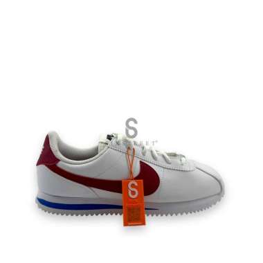 NIKE Cortez Basic SL White Red 904764103 ( 100% Authentic ) 39
