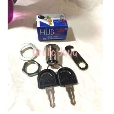 ( 20mm ) Kunci Loker Locker Kait Camlock Camlok LF 20 mm HUBEN Cam Lock Lok Not Specified