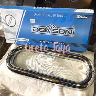 ( 35cm ) Handle C Handel Pegangan Tarikan Pintu Kaca DEKSON Panjang As 35 cm Dekkson DKS Not Specifi