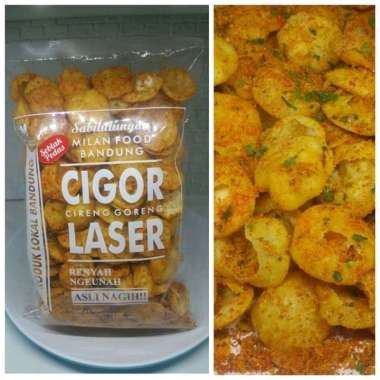 Milan food Bandung-cigor laser jumbo 200 gr BALADO