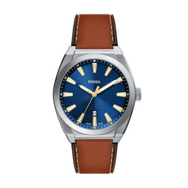 Jual Fossil Rhett Multifunction Brown Leather 43mm Jam Pria  display picture 1