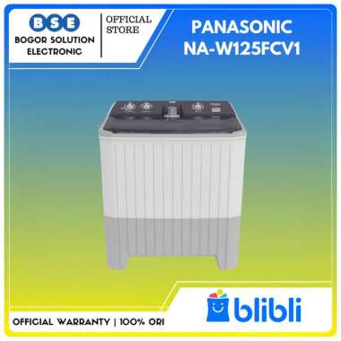 MESIN CUCI 2 TABUNG 12KG PROMO | NA-W125FCV1 PANASONIC TWIN TUB 12 KG