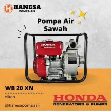 HONDA WB 20 XN NF Pompa Air Irigasi Sawah (Diesel Alkon)